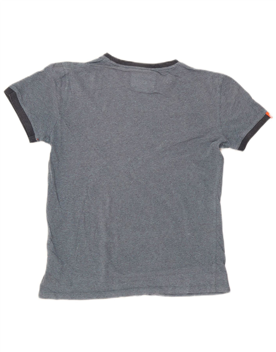 Superdry Mens T-Shirt Top Small Navy Blue Cotton