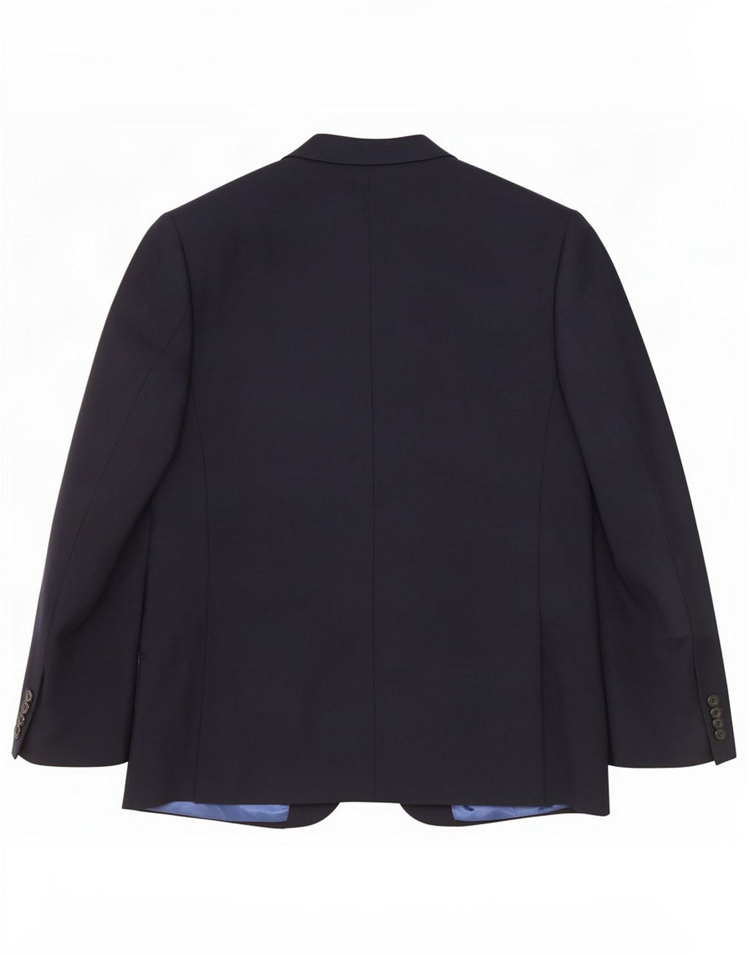 Marks & Spencer Mens 2 Button Blazer Jacket UK 42 Large Navy Blue