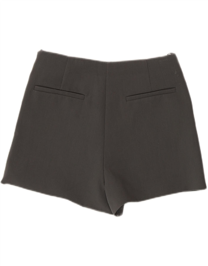 ZARA Womens High Waist Casual Shorts Medium W28  Grey Polyester Vintage Zara and Second-Hand Zara from Messina Hembry 