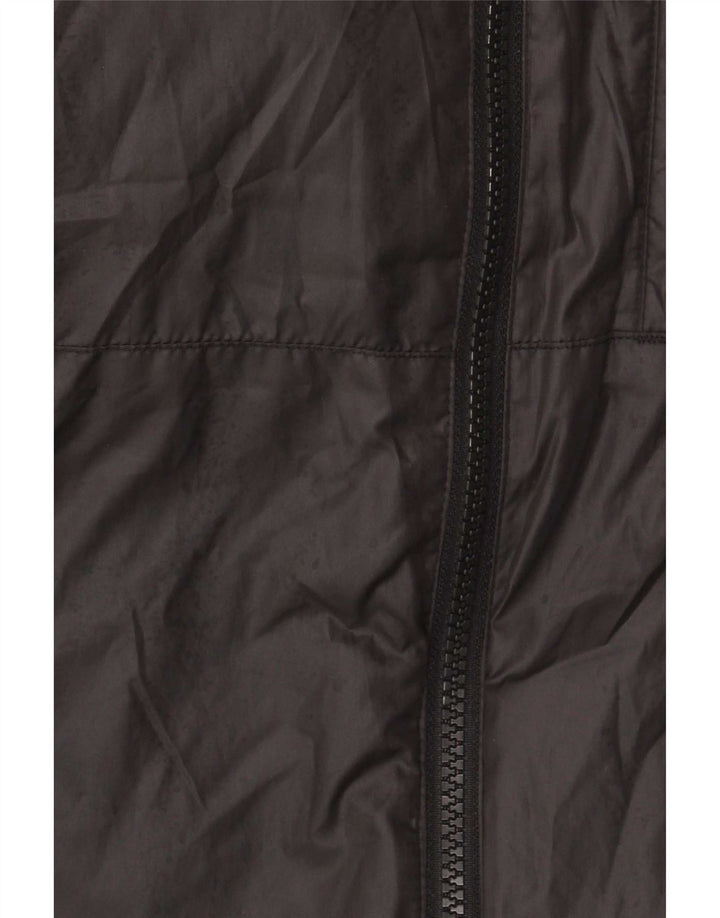 Adidas Mens Padded Jacket UK 38 Medium Black Polyester