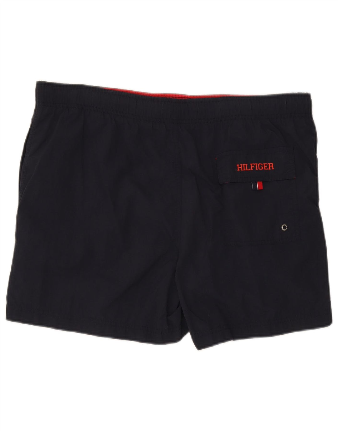 Tommy Hilfiger Mens Swimming Shorts Medium  Navy Blue Nylon