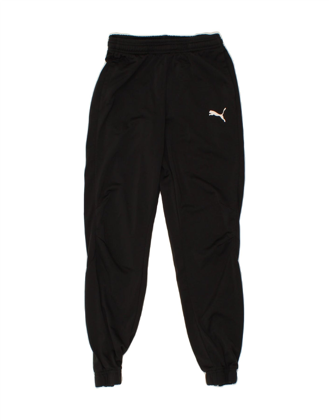 PUMA Boys Tracksuit Trousers Joggers 11-12 Years Black Polyester Vintage Puma and Second-Hand Puma from Messina Hembry 