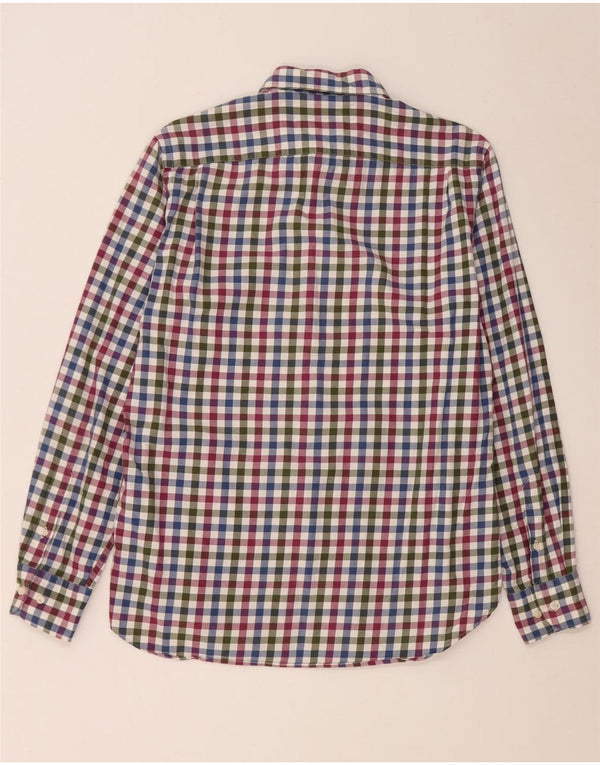 Massimo Dutti Mens Shirt Medium Multicoloured Gingham