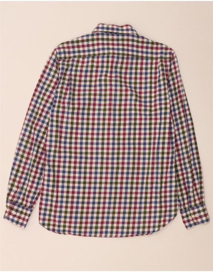 Massimo Dutti Mens Shirt Medium Multicoloured Gingham