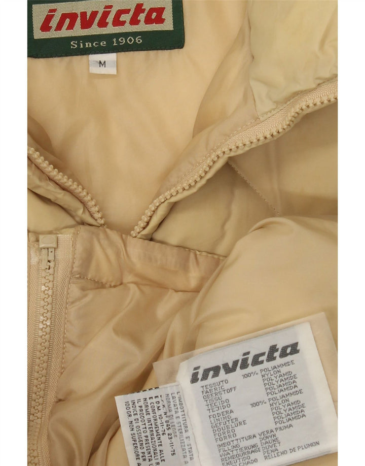 Invicta Womens Padded Jacket UK 14 Medium Beige Polyamide