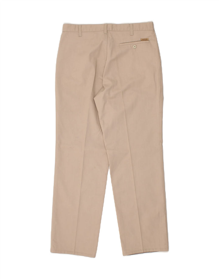 MUSTANG Mens Straight Chino Trousers W34 L31 Beige Vintage Mustang and Second-Hand Mustang from Messina Hembry 