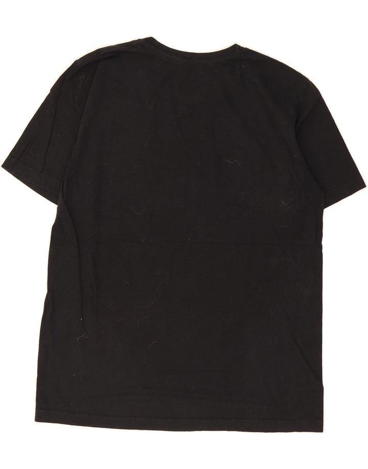 NIKE Mens Regular Fit Graphic T-Shirt Top Medium Black Cotton Vintage Nike and Second-Hand Nike from Messina Hembry 