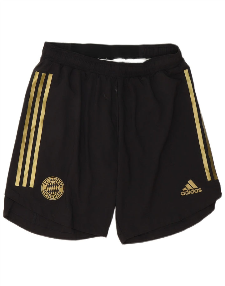 ADIDAS Mens FC Bayern Munchen Sport Shorts Medium Black Polyester