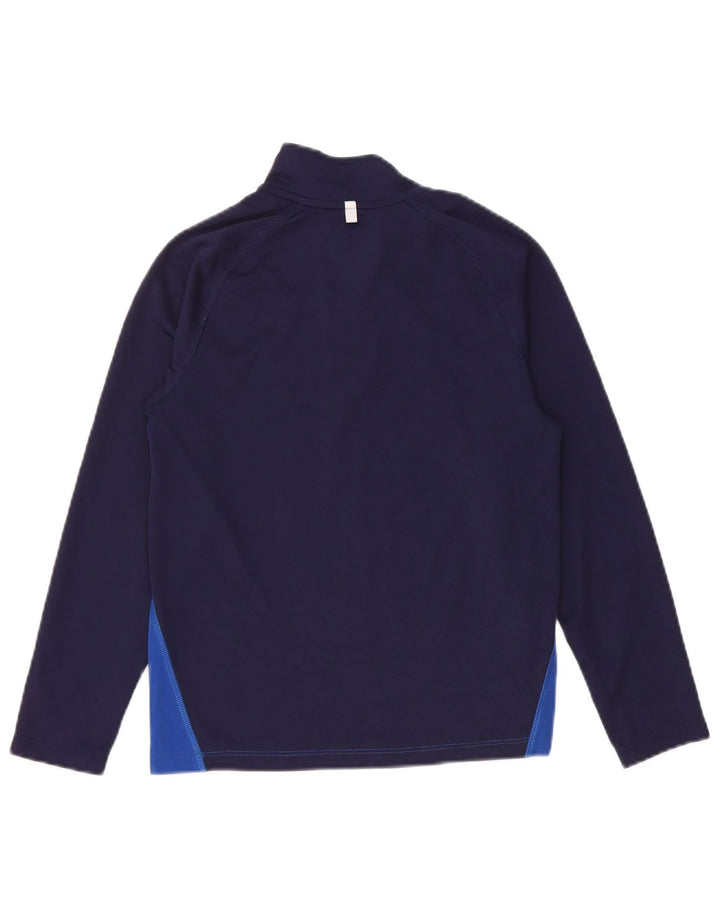Russell Athletic Boys Pullover Tracksuit Top 10-11 Years Large Navy Blue