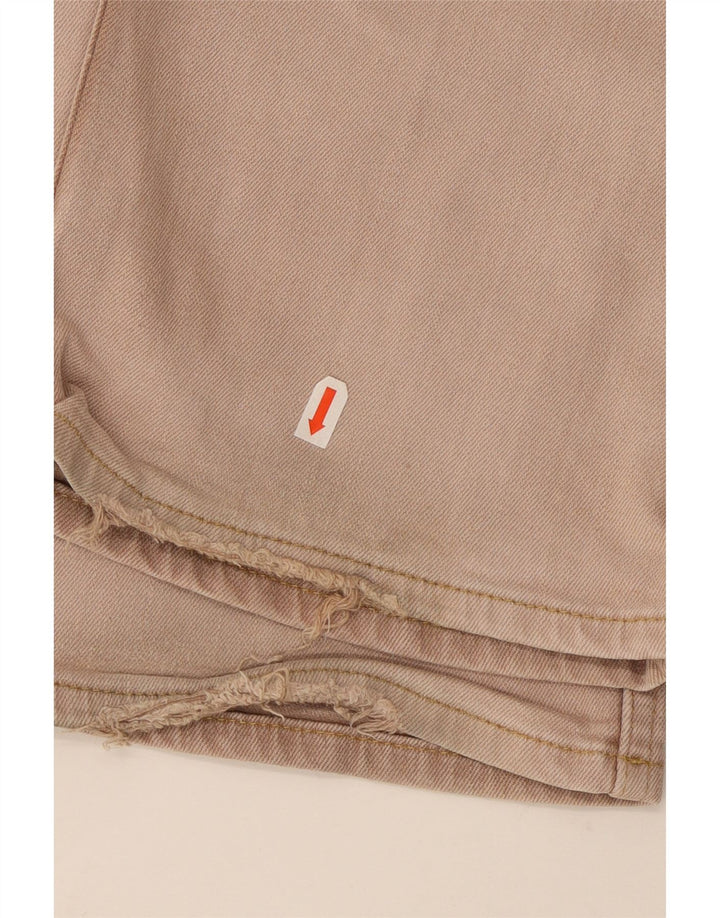 Marks & Spencer Mens Blue Harbour Straight Jeans W36 L33 Beige Cotton