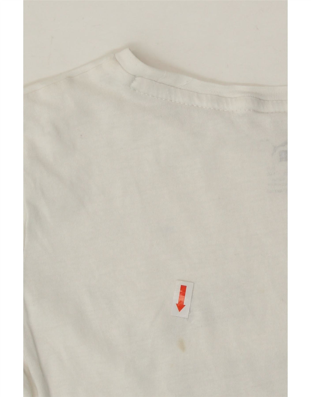 PUMA Girls Graphic T-Shirt Top 9-10 Years White Vintage Puma and Second-Hand Puma from Messina Hembry 