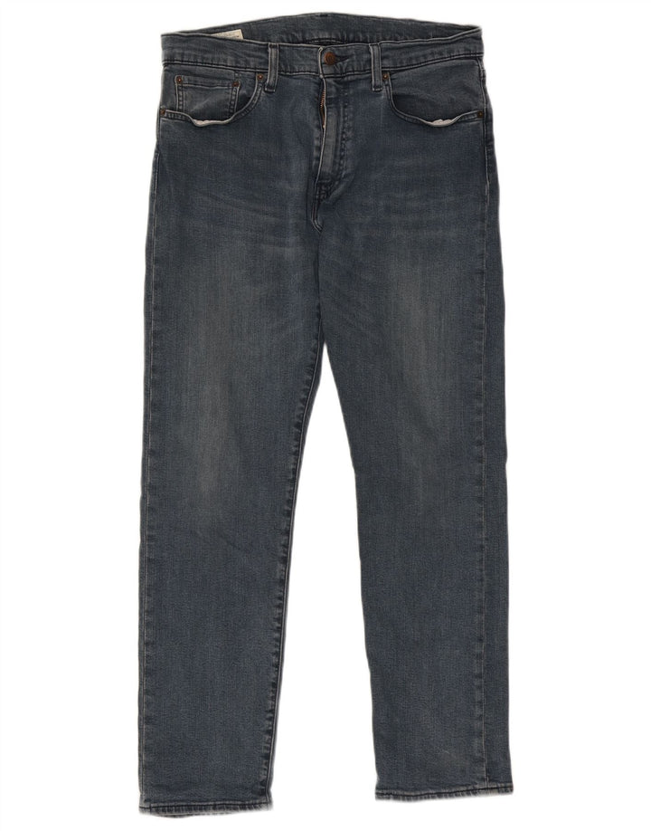 Levi's Mens 502 Tapered Jeans W32 L30 Navy Blue