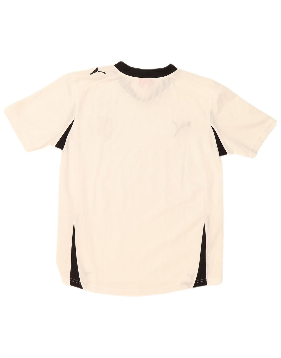 Puma Boys T-Shirt Top 13-14 Years White Colourblock
