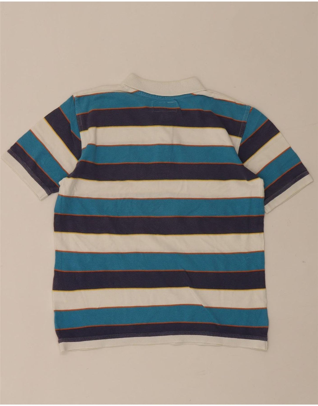 Champion Boys Polo Shirt 9-10 Years Multicoloured Striped Cotton