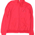 Champion Womens Tracksuit Top Jacket Medium Pink Cotton