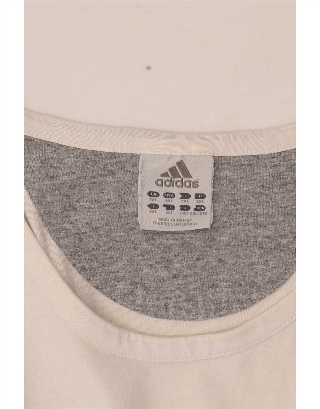 Adidas Mens Vest Top 2XL White