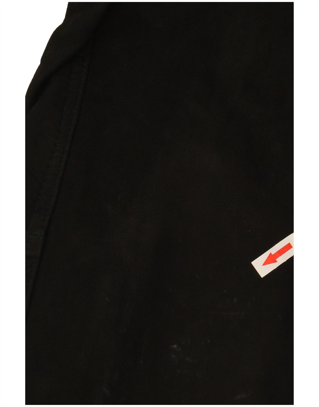 VINTAGE Mens Straight Casual Trousers W33 L34 Black