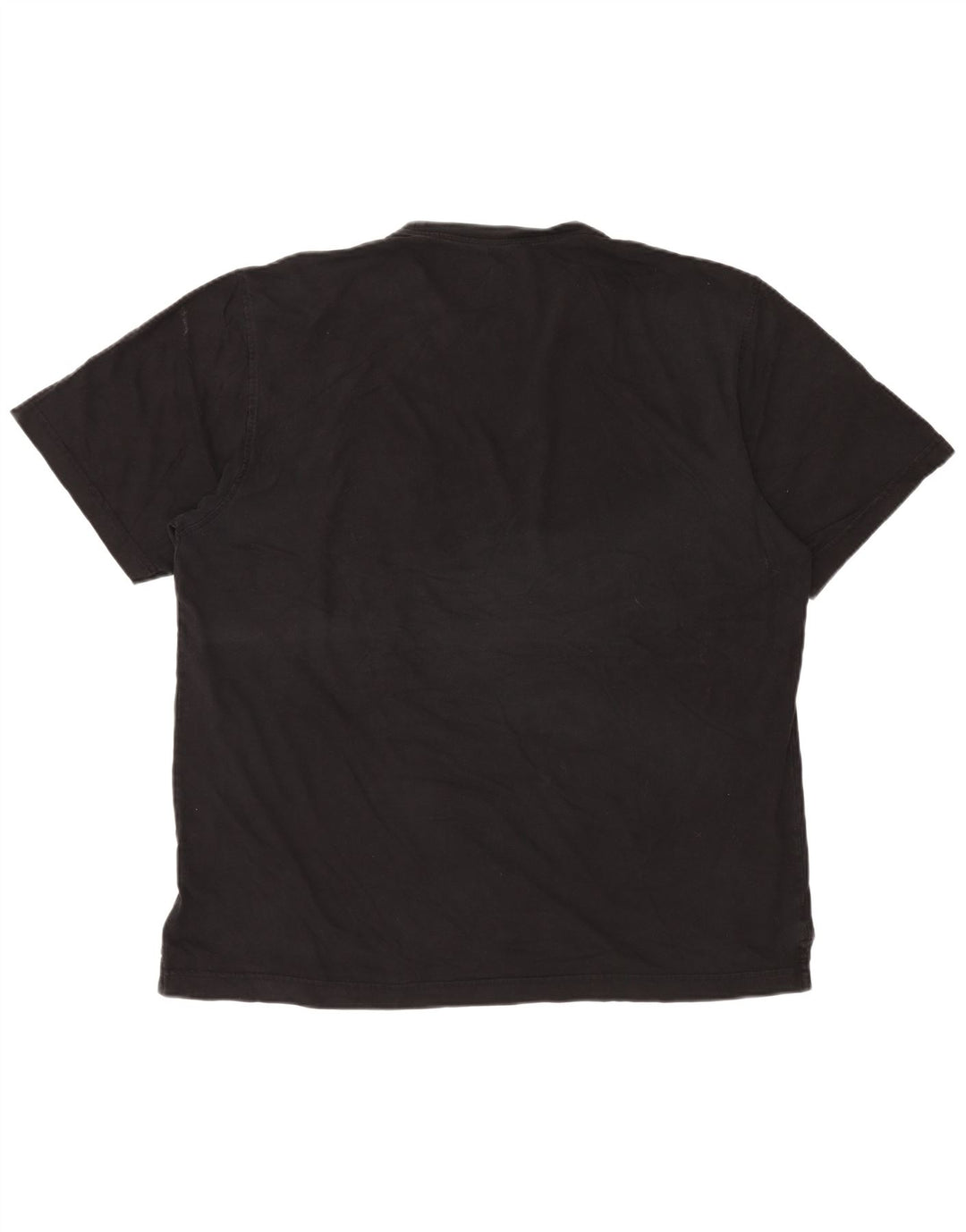 Izod Mens T-Shirt Top XL Black Cotton