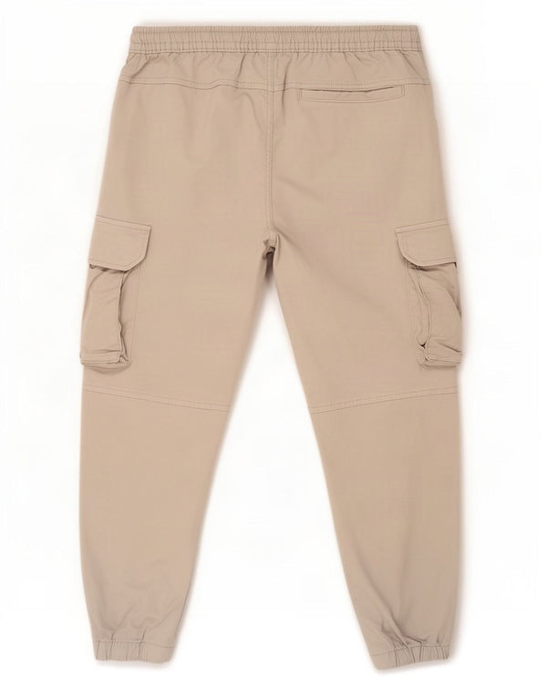 Zara Mens Cargo Trousers Large W32 L27 Grey Cotton