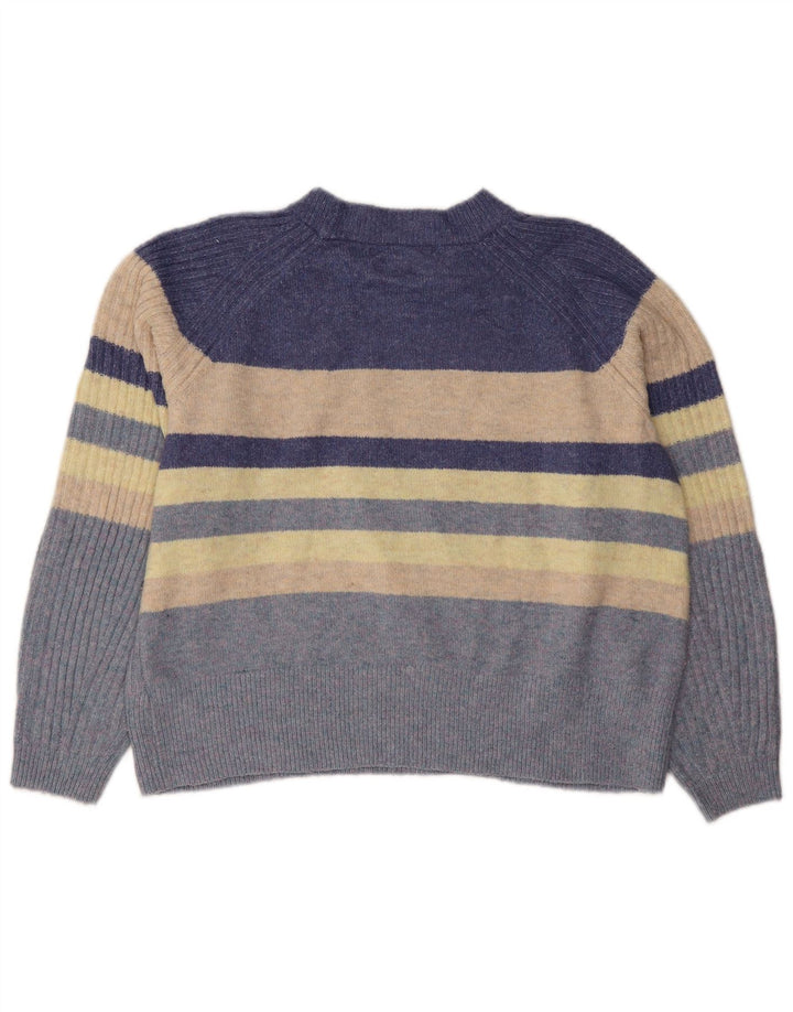Marks & Spencer Womens Crew Neck Jumper Sweater UK 14 Medium Multicoloured