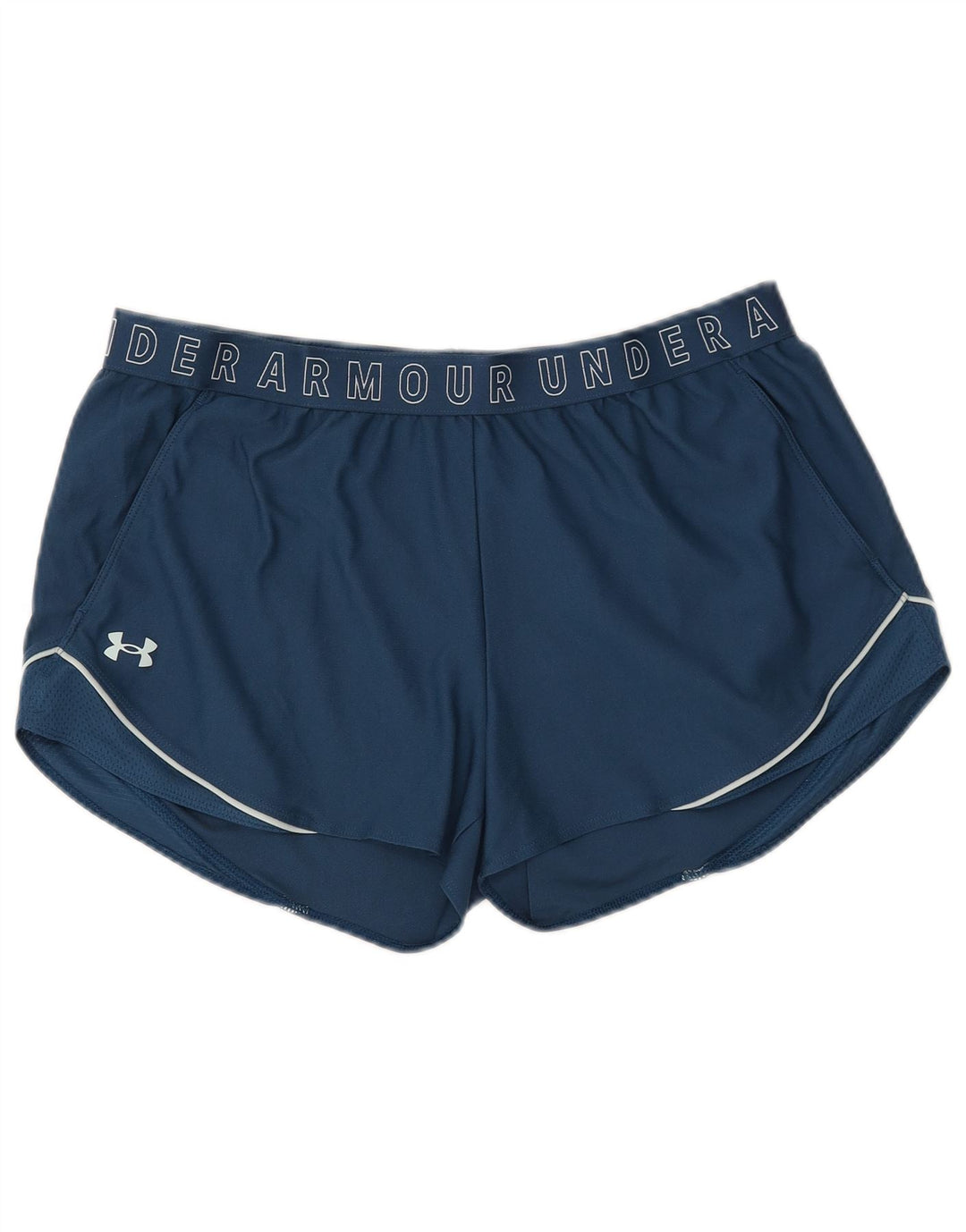 UNDER ARMOUR Womens Graphic Sport Shorts UK 18 XL  Blue