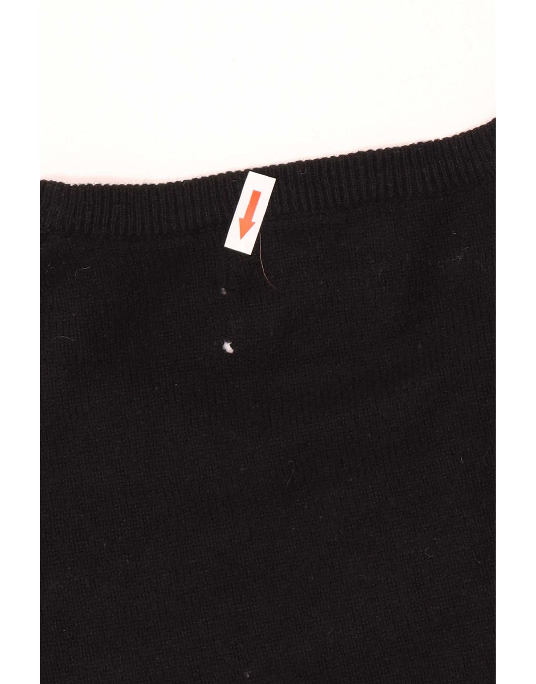 Marks & Spencer Mens Regular Fit Boat Neck Jumper Sweater Large Black Wool