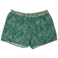 COAST Mens Swimming Shorts Large  Green Paisley