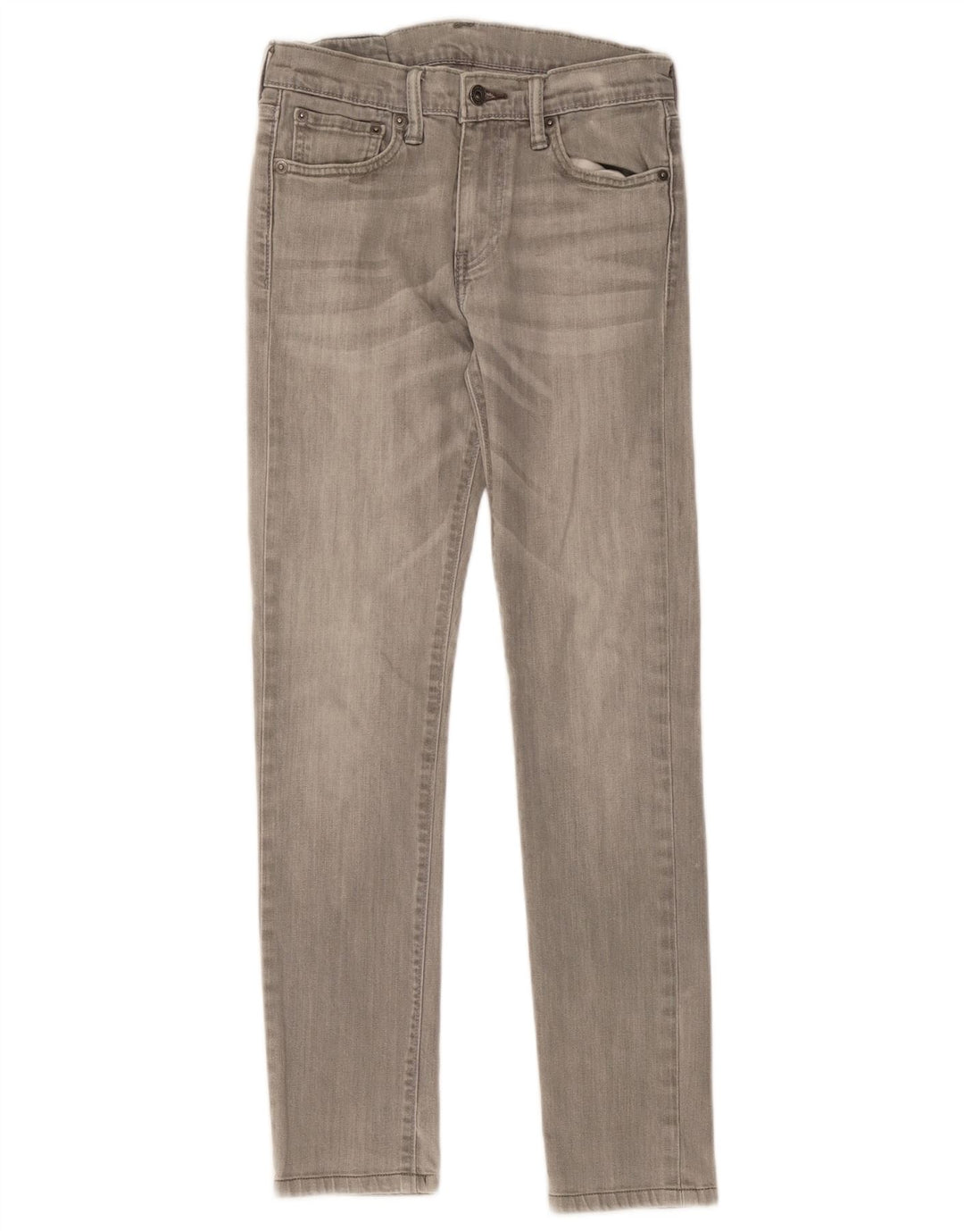 Levi's Womens Skinny Jeans W29 L32 Grey Cotton