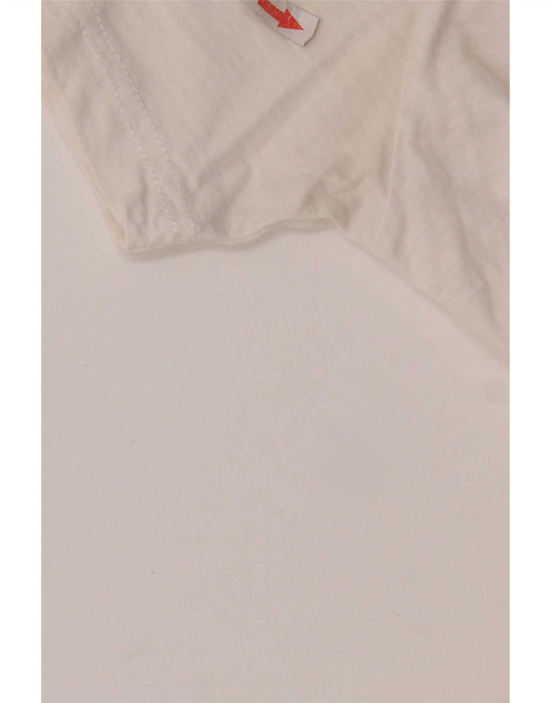 Tommy Hilfiger Mens Graphic T-Shirt Top Medium White Cotton