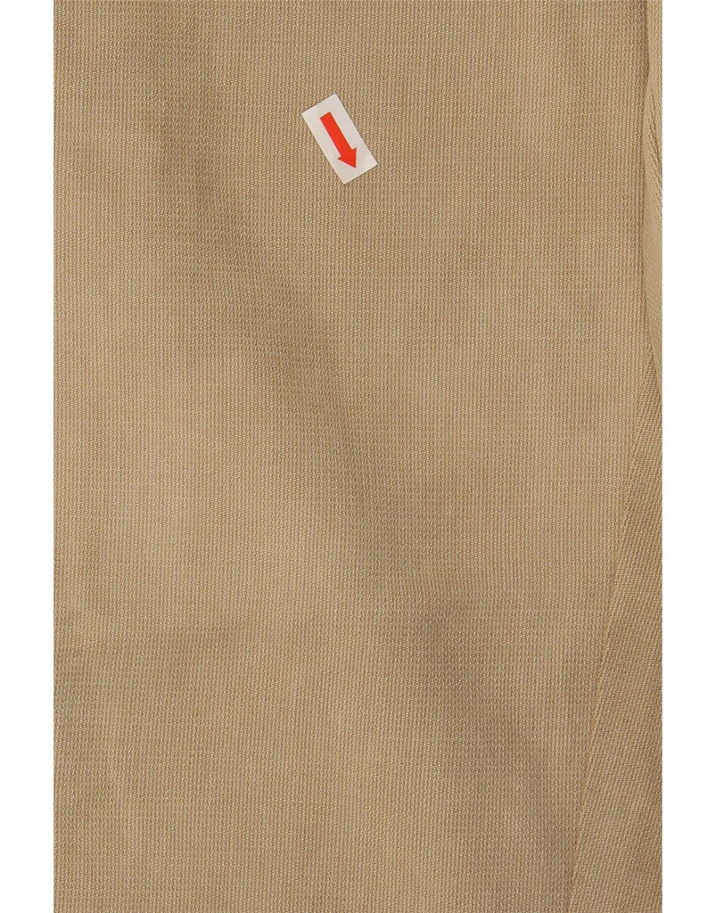 VINTAGE Mens Straight Cargo Trousers W34 L26 Beige Vintage Vintage and Second-Hand Vintage from Messina Hembry 