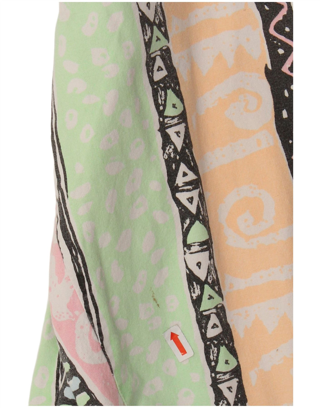 Blues Womens High Waist Tapered Trousers W34 L31 Multicoloured Geometric