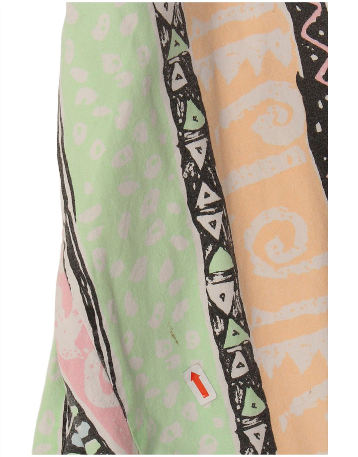 Blues Womens High Waist Tapered Trousers W34 L31 Multicoloured Geometric