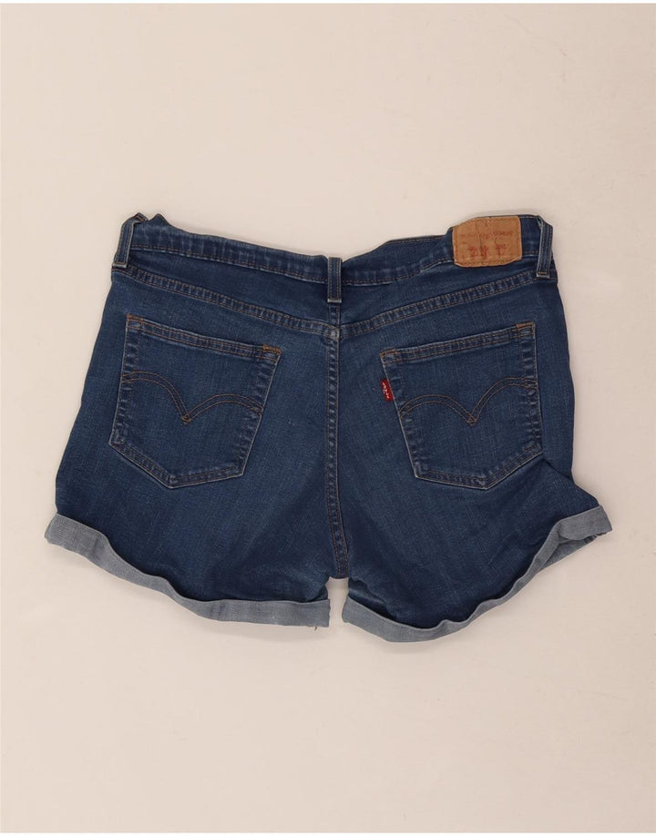 Levi's Womens Denim Shorts W30 Medium Blue Cotton