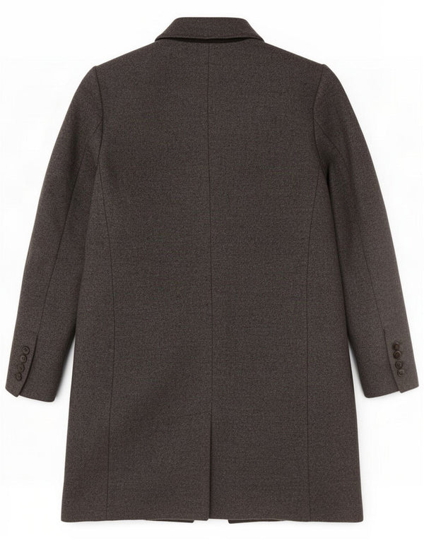 Zara Womens Overcoat UK 16 Large Grey