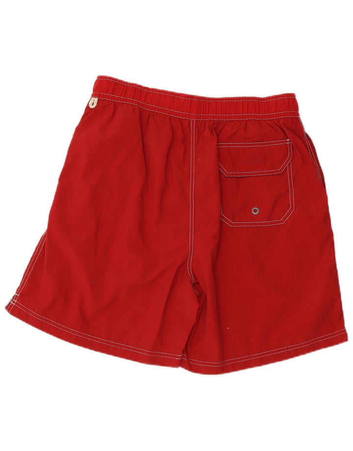 Dockers Mens Swimming Shorts XL  Red Nylon
