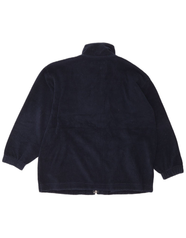 Campagnolo Womens Fleece Jacket UK 14 Medium Navy Blue