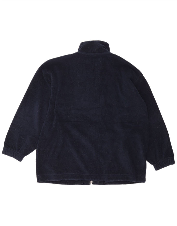 Campagnolo Womens Fleece Jacket UK 14 Medium Navy Blue