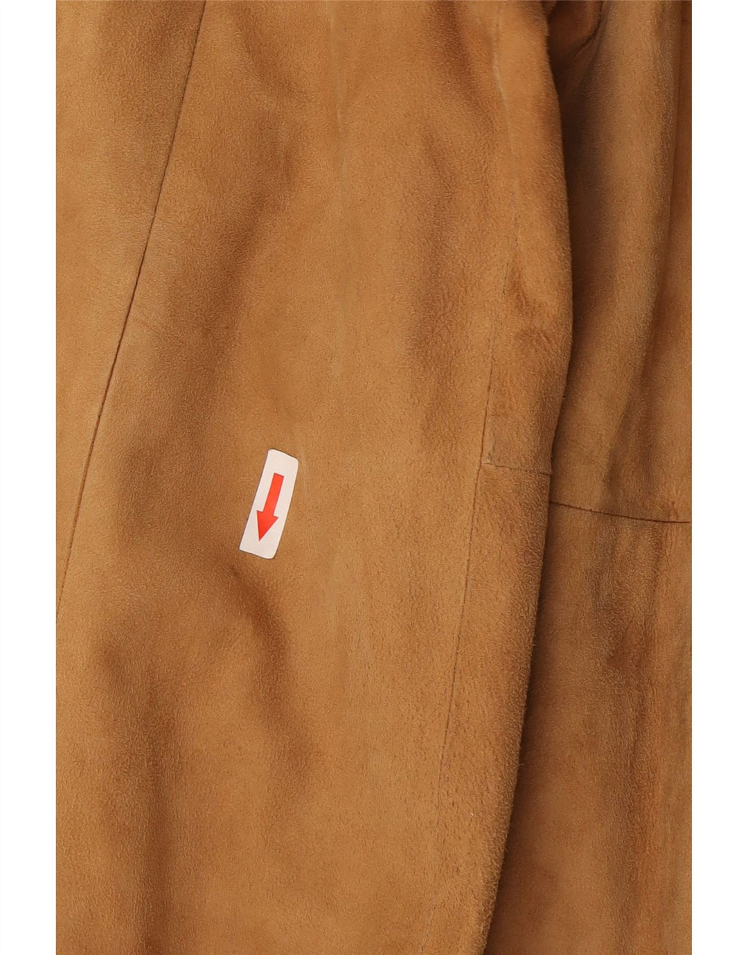 Vintage Womens Suede Jacket IT 44 Medium Beige