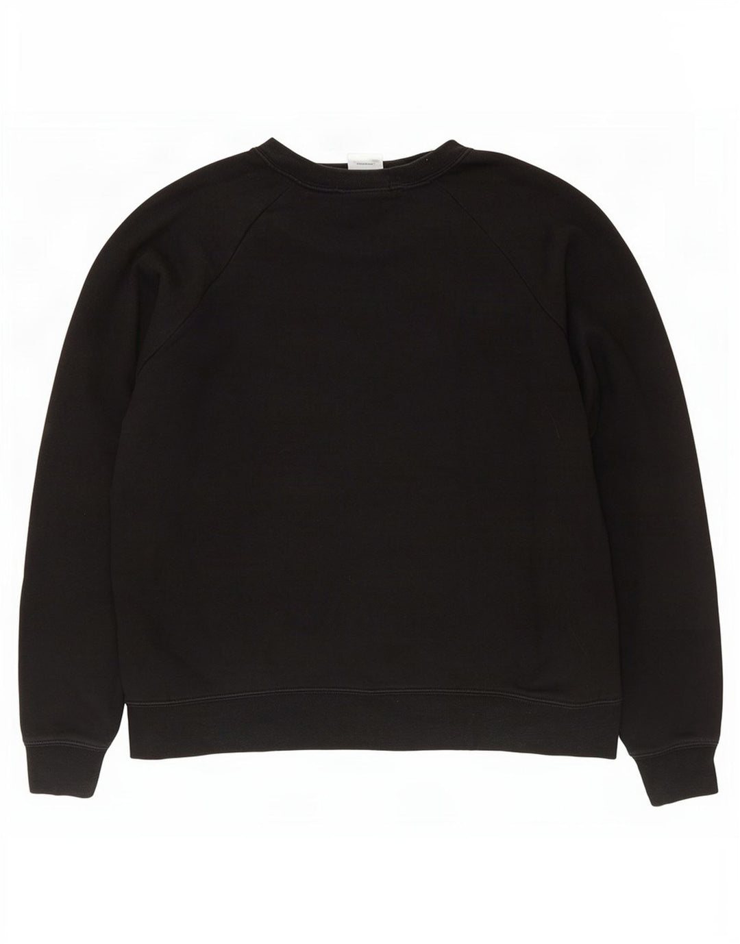 Nike Womens Sweatshirt Jumper UK 14 Medium Black Cotton