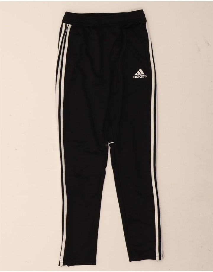 Adidas Boys Tracksuit Trousers 13-14 Years  Black Polyester