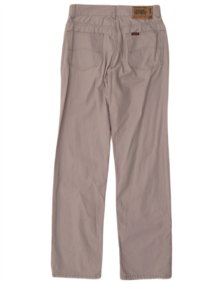 Carrera Mens Straight Casual Trousers W28 L32 Grey