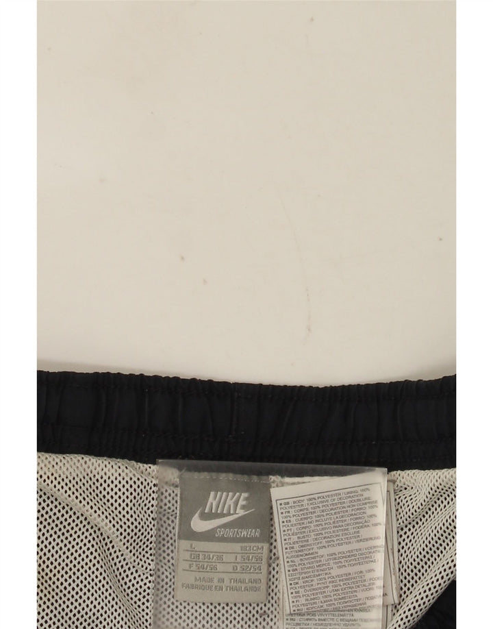 Nike Mens Sport Shorts Large  Navy Blue Polyester