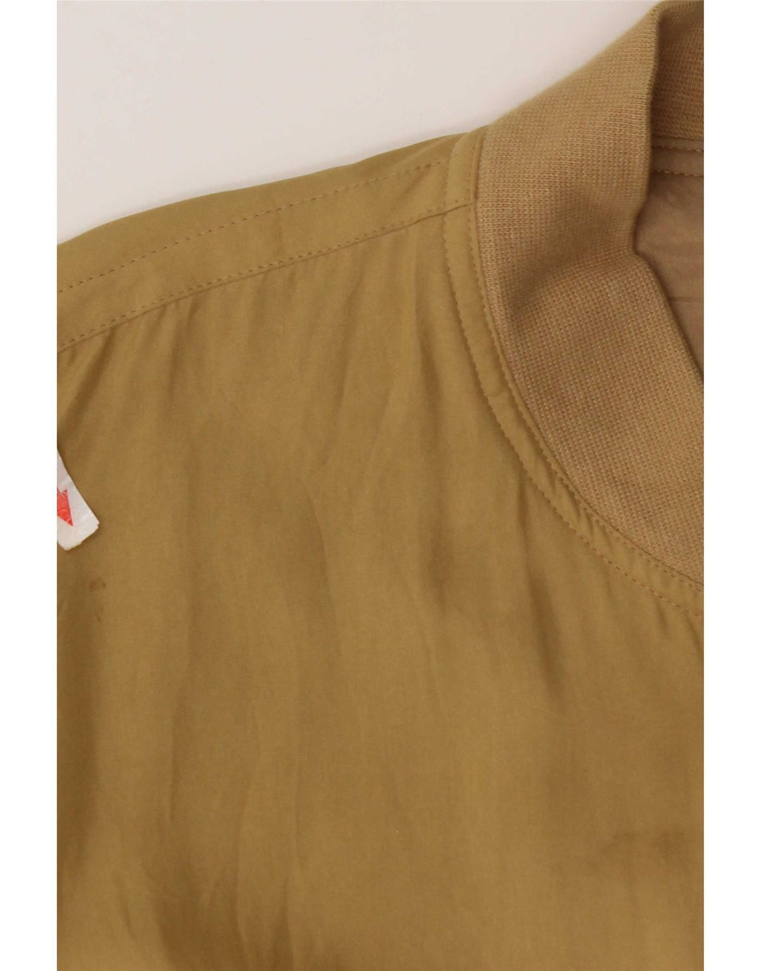 Paul & Shark Mens Bomber Jacket UK 42 XL Yellow Silk