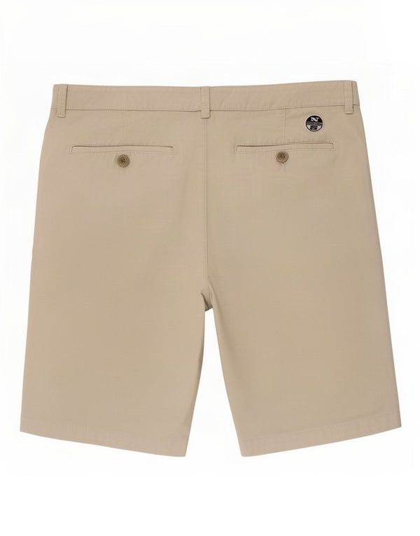 North Sails Mens Chino Shorts XL W38 Grey Cotton