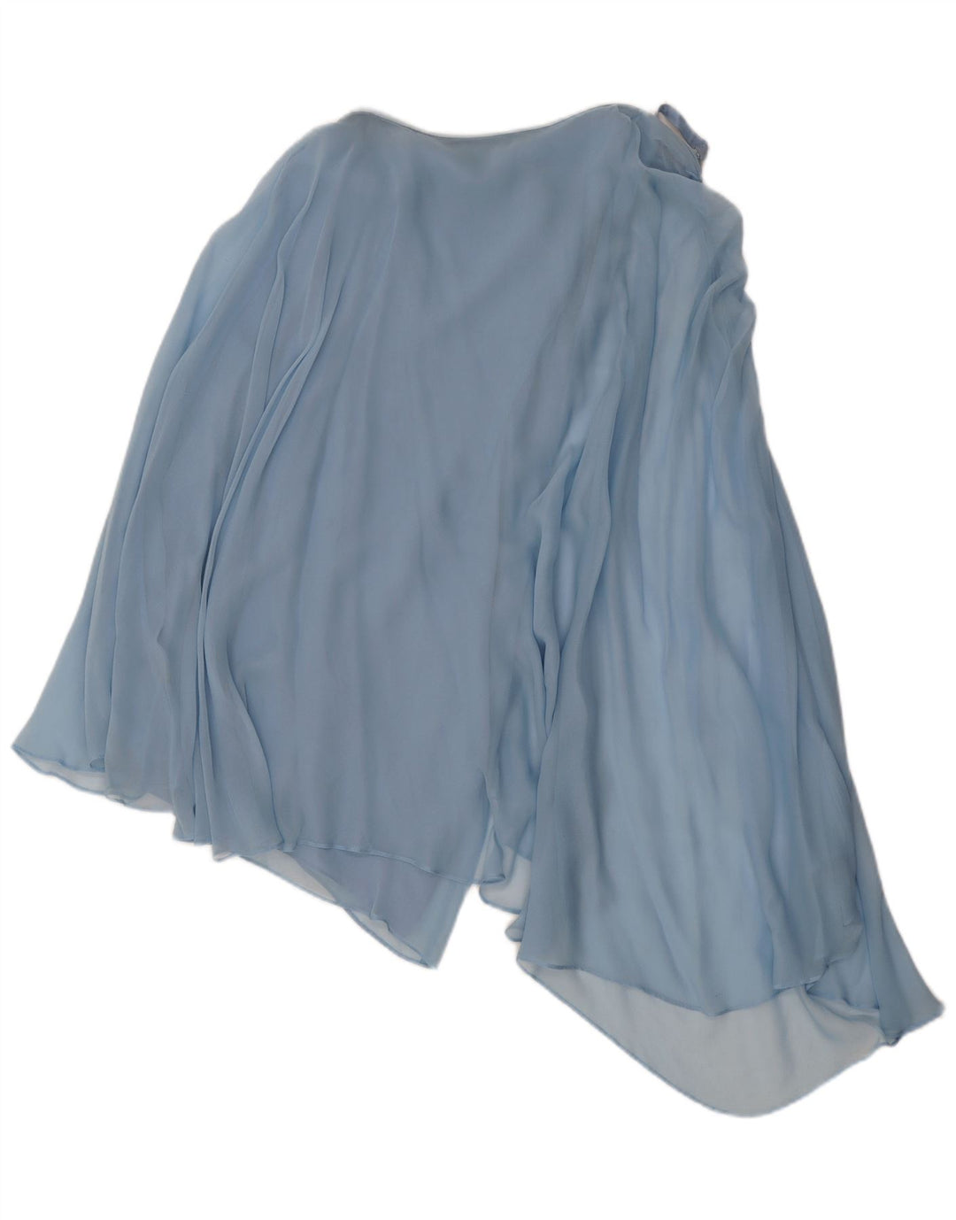 Vintage Womens Asymmetrical Skirt W30 Medium Blue