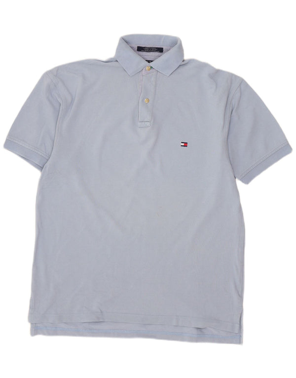 Tommy Hilfiger Mens Polo Shirt Small Blue Cotton