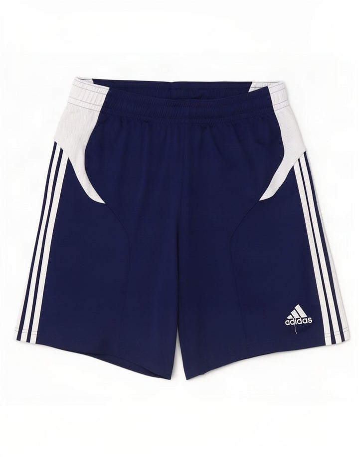Adidas Mens Climacool Sport Shorts Large Navy Blue Colourblock Polyester