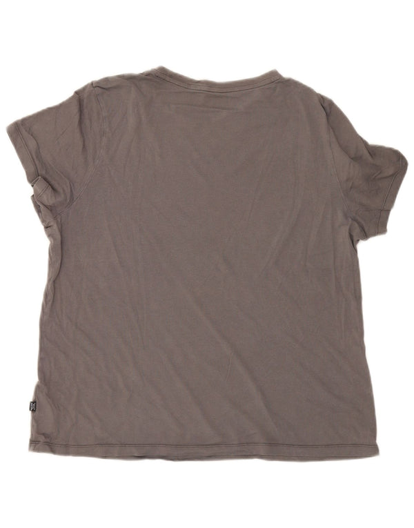Puma Womens T-Shirt Top UK 18 XL Grey Cotton