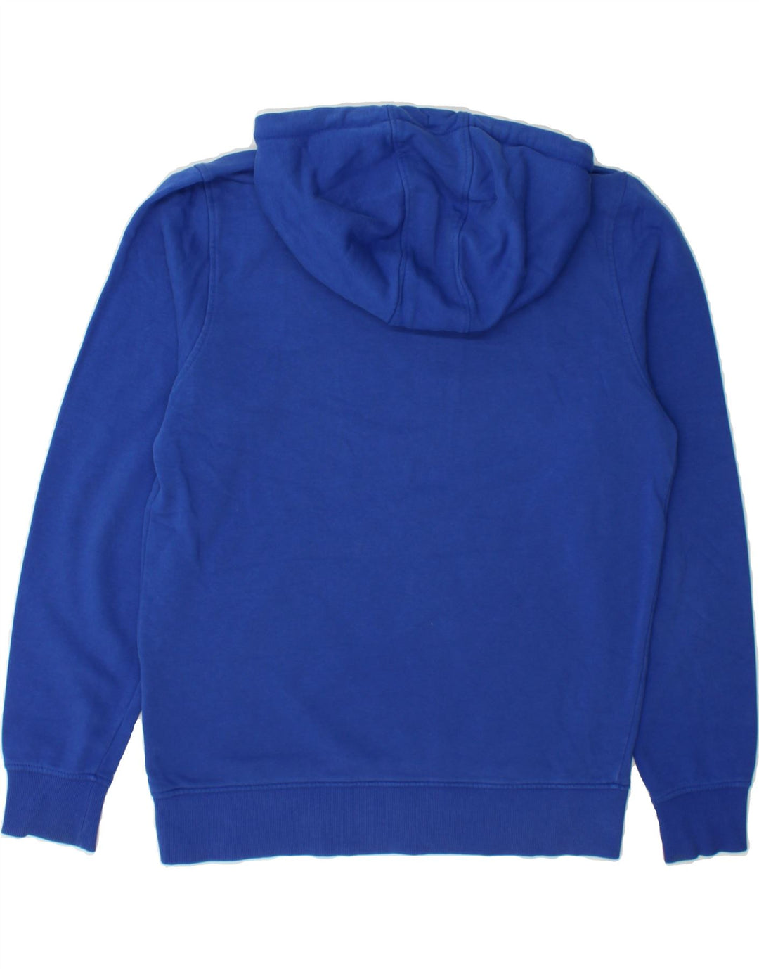 JACK & JONES Mens Graphic Hoodie Jumper Medium Blue Cotton Vintage Jack & Jones and Second-Hand Jack & Jones from Messina Hembry 