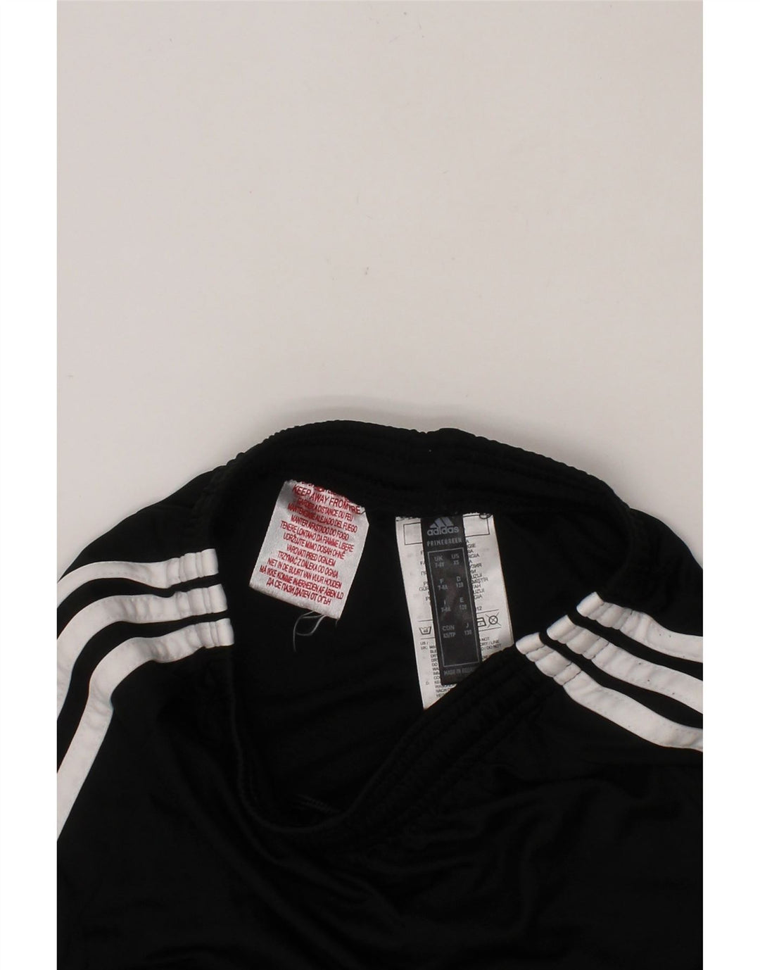 ADIDAS Boys Aeroready Sport Shorts 7-8 Years  Black Polyester
